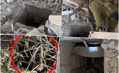 Ushtria izraelite publikon pamjet e asaj që zbuluan në veri të Rripit të Gazës, këto janë hyrjet e tuneleve nëntokësore të Hamasit