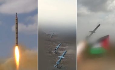 Huthi të Jemenit publikojnë videon e lëshimit të raketave balistike dhe dronëve në Izrael