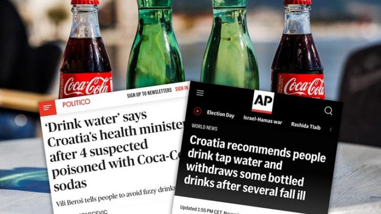 Mediat ndërkombëtare shkruajnë për helmimin e qytetarëve me pije të gazuara në Kroaci