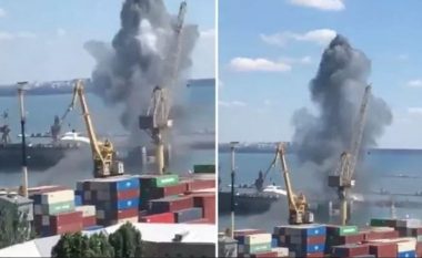 Raketa ruse godet anijen greke të mallrave, humb jetën kapiteni dhe lëndohen tre anëtarë të ekuipazhit – publikohen pamjet