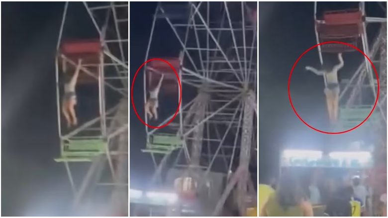 Pamje shqetësuese, 11-vjeçarja mbeti e varur tek rrota në një park argëtimi në Brazil – u detyrua përfundimisht të kërcejë poshtë