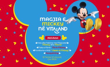 Vitaland sjell Magjinë e Disney-t me Mickey dhe Minnie këtë të shtunë!