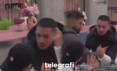 Gani Gërmia humb kontrollin në Big Brother VIP Kosova 2 – bërtet e godet tavolinën