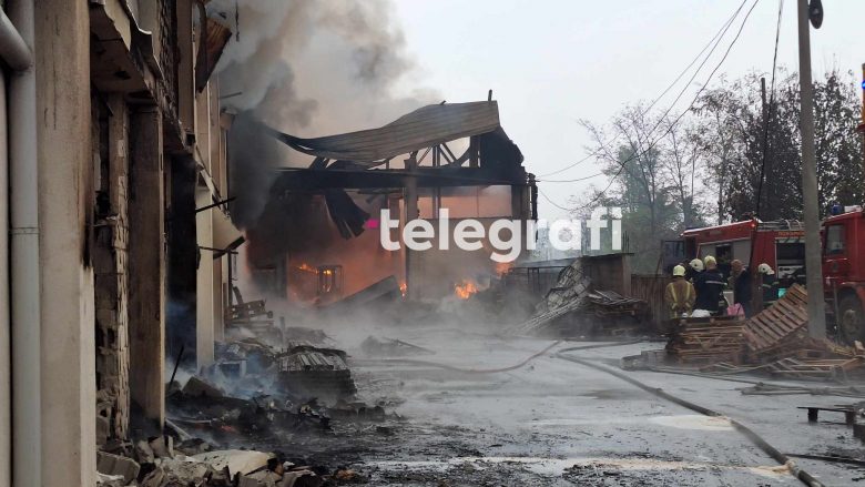 Zjarri në Falishtë të Tetovës ende është aktiv
