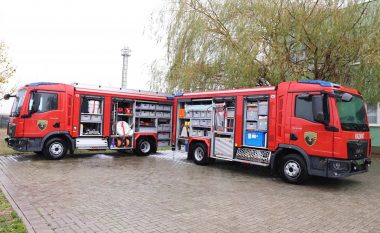 Gjermania ndihmon FSK-në me kamionë për operacione të menaxhimit të materieve të rrezikshme, vlera e tyre 500 mijë euro