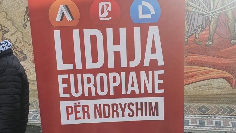 Fronti Opozitar zyrtarizohet me “Lidhja Europiane për Ndryshim”