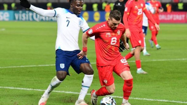 BBC: Ezgjan Alioski më i miri në ndeshjen Maqedoni – Angli