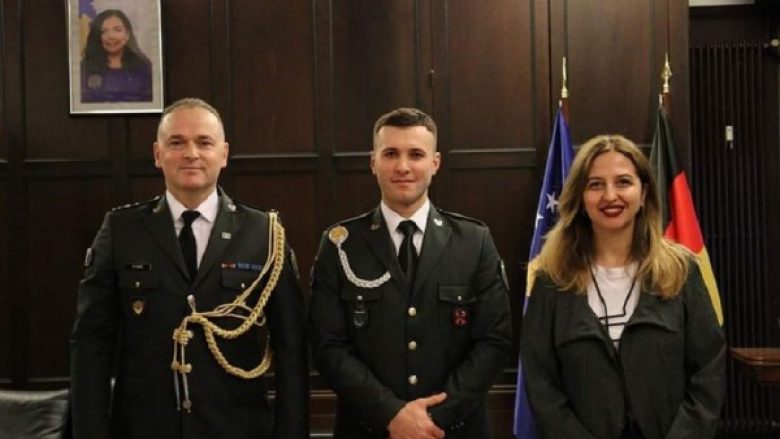 ​Kadeti Ukaj diplomon në Akademinë Ushtarake të Ushtrisë Gjermane