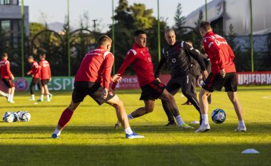 Shqipëria nis përgatitjet për dy ndeshjet ‘finale’ ndaj Moldavisë dhe Ishujve Faroe