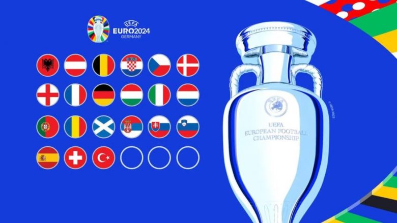 Euro 2024: Përfaqësueset e kualifikuara, tri vendet nga “play-off”, vazot dhe shorti