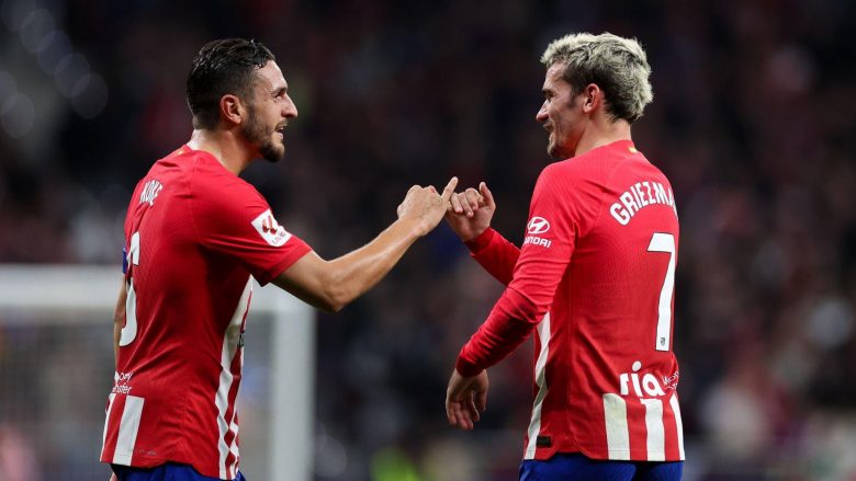 Me golin e fundit Antoine Griezmann i afrohet historisë te Atletico Madridi