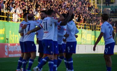 Emir Sahiti shënon në fitoren e rëndësishme të Hajduk Splitit