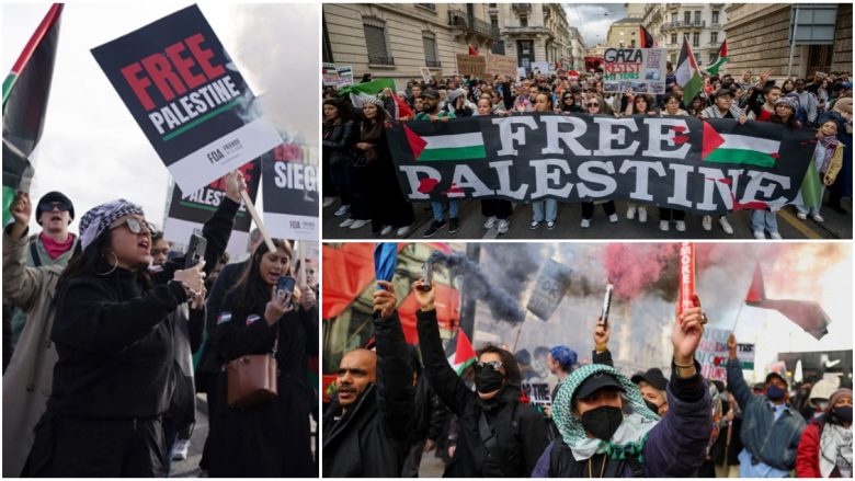 “Nga lumi deri në det” – çfarë fshihet prapa sloganit palestinez që jehoi nga mijëra protestues anembanë botës