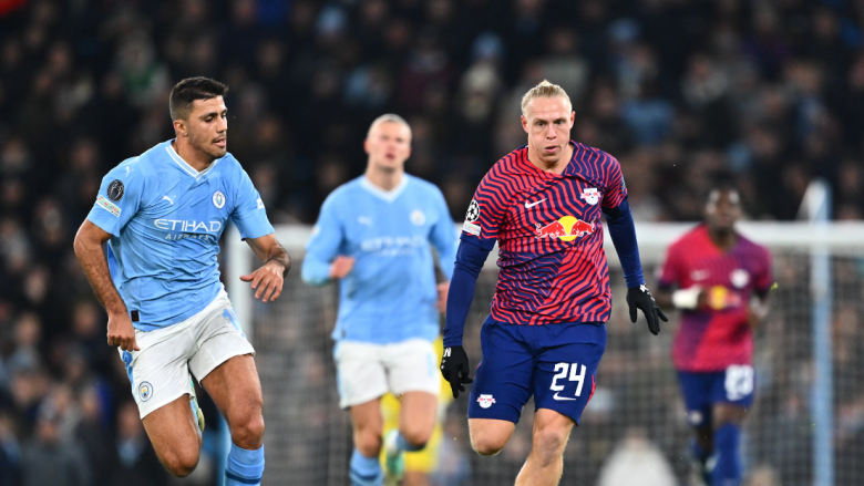 Festival golash në “Etihad”, Manchester City fiton me rikthim rezultati ndaj Leipzigut