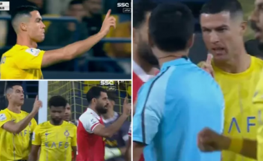 Ronaldo fiton penallti por i thotë gjyqtarit se nuk ishte faull