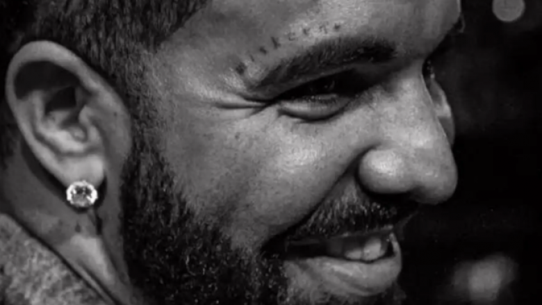 Drake me tatuazh të veçantë në fytyrë