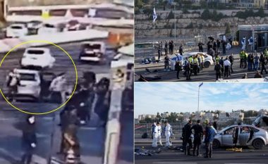 Sulmuesit dolën nga një veturë dhe filluan të qëllojnë – detaje dhe pamje të sulmit në Jerusalem nga i cili mbetën tre të vdekur