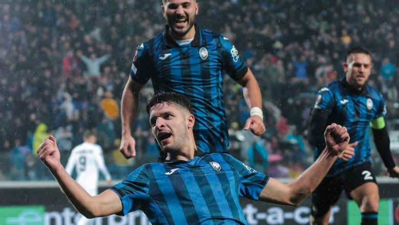 Berat Gjimshiti spektakolar, shënon golin e fitores dhe i jep Atalantas kualifikimin – shpallet lojtar i ndeshjes