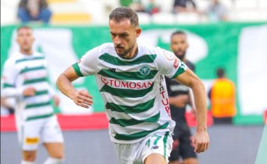 Cikalleshi shpëton Konyasporin nga humbja me një gol në kohën shtesë