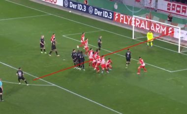 Florent Muslija nuk ndalet së shënuari super gola – e radhës në Kupën e Gjermanisë nga goditja e dënimit