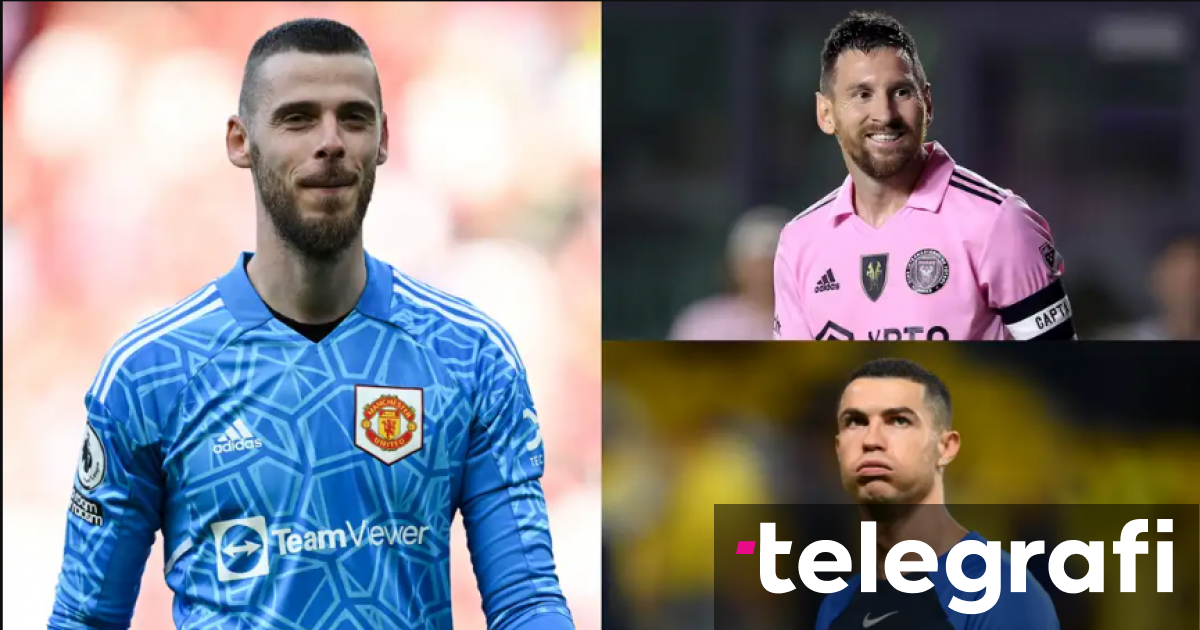 Messi apo Ronaldo? De Gea mes dy zgjedhjeve pas ofertave nga Al-Nassr dhe Inter Miami