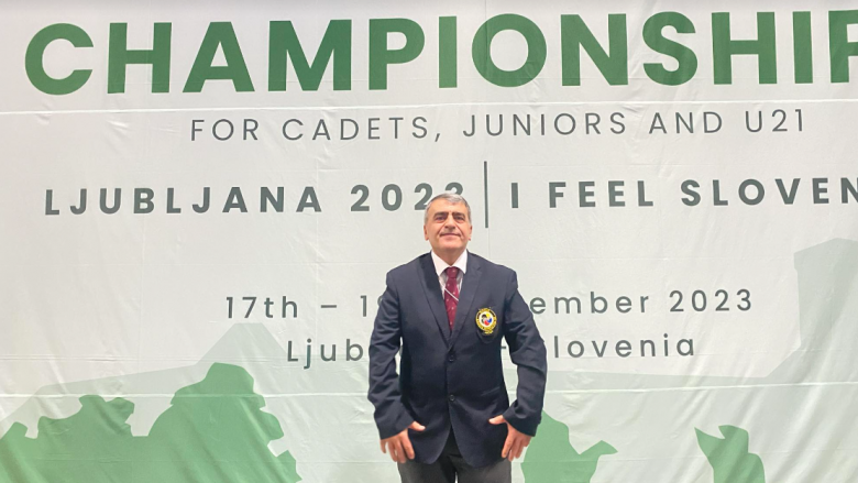 Gjyqtari i mirënjohur i karatesë, Bajram Desku fiton licencë dhe paiset me gradë ballkanike në Lubljanë
