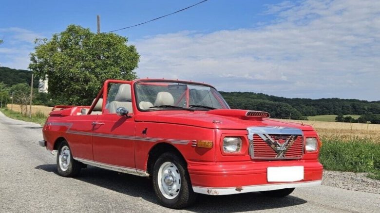 Shitet Wartburg 353 Cabrio: Një konvertim i çuditshëm në Sllovaki