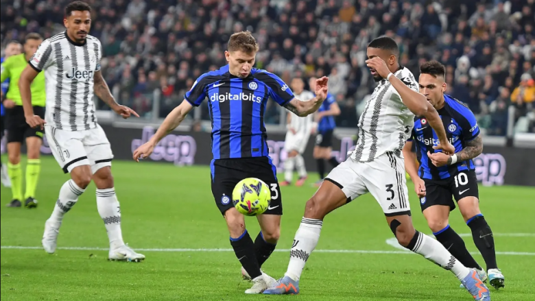 Juventus – Inter, formacionet e mundshme të kryendeshjes së javës së 13-të në Serie A