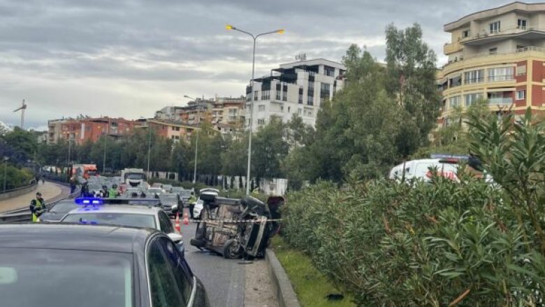 Aksident i rëndë në Tiranë, raportohet për një të vdekur