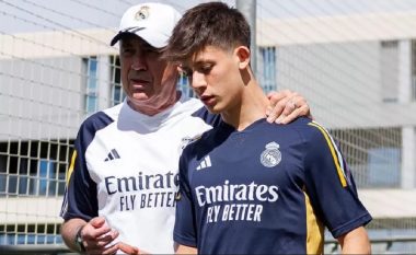 Arda Guler assesi të debutoj me Real Madridin, Ancelotti konfirmon lëndimin e radhës të turkut