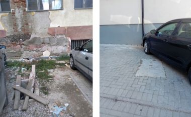 Qytetarët ankohen për trotuar të dëmtuar dhe gropë në rrugë, Komuna e Skenderajt merr masa