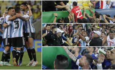 Vrazhdësi në fushë, përleshje në tribuna: Argjentina mundi Brazilin në një ndeshje plot tension
