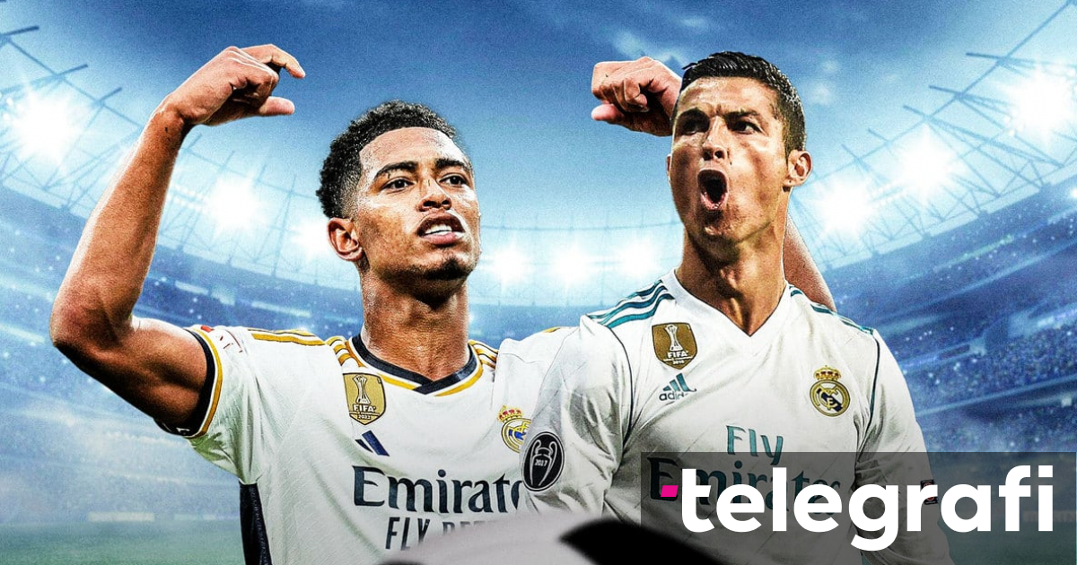 Bellingham futet në histori të Real Madridit ndërsa thyen edhe rekordin e Ronaldos