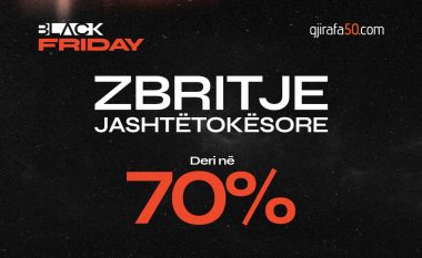 Zbritje jashtëtokësore deri në 70% për Gjirafa50 gjatë Black Friday