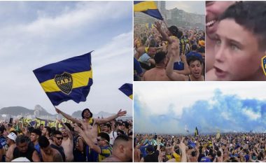 Mbi 100 mijë tifozë të Boca Juniors mbërritën në Brazil, një djalosh shpjegon se si i shiti gjëra për të shkuar në ndeshje