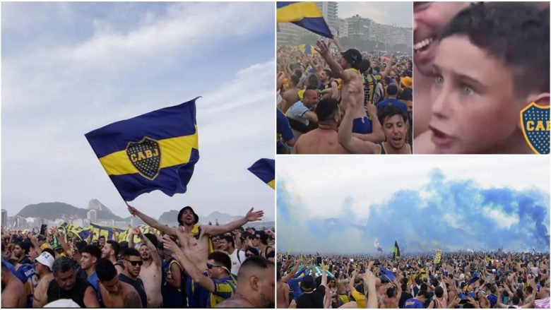 Mbi 100 mijë tifozë të Boca Juniors mbërritën në Brazil, një djalosh shpjegon se si i shiti gjëra për të shkuar në ndeshje