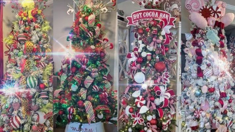 Kjo grua ka 26 pemë Krishtlindjesh në shtëpinë e saj: I duhen tre muaj për t’i dekoruar sipas shijes së saj