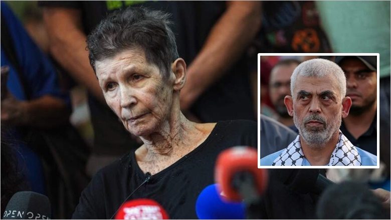 E mbajtur peng për dy javë, gruaja e moshuar izraelite thotë se takoi shefin e Hamasit në tunelet e Gazës – tregon se çfarë i tha dhe si reagoi ai