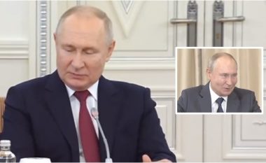 Putin në vështirësi teksa përpiqet të shqiptojë emrin e presidentit të Kazakistanit – mediat shkruajnë edhe për “faqet e fryra” të presidentit rus