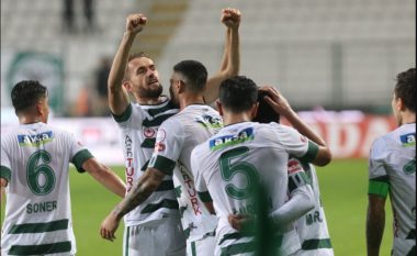 Sokol Cikalleshi vjen nga stoli, gol dhe asistim në fitoren e Konyaspor
