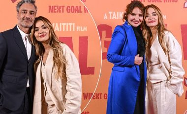 Rita Ora shkëlqen përkrah bashkëshortit Taika Waititi dhe nënës Vera Ora teksa marrin pjesë në ngjarjen e bamirësisë “Next Goal Wins”