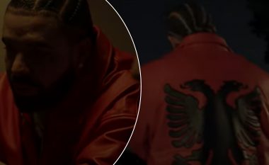 Drake befason sërish shqiptarët - pasi përmendi Prishtinën, tani shfaqet me flamurin kuq e zi në videoklipin e “Polar Opposites”