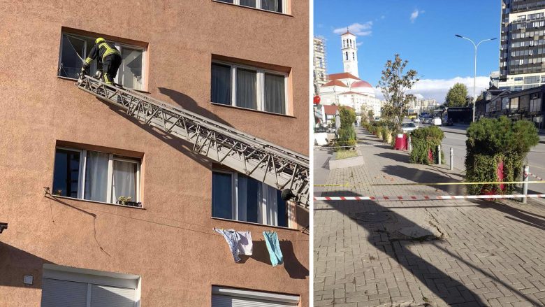 Erërat dëmtojnë disa ndërtesa në Prishtinë, këshillohen qytetarët të evitojnë lëvizjet e panevojshme