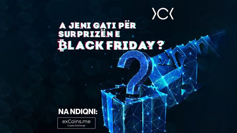 exCoins – Ofertë unike për Black Friday me vetëm 1% provizion!