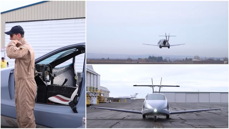 Makina fluturuese “Switchblade” kryen testimin e parë, vetura shndërrohet me modalitet fluturimi në më pak se tre minuta