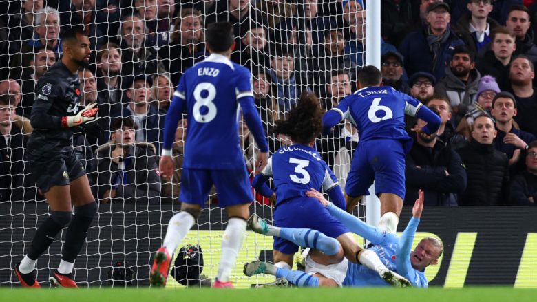 Përfundon dueli dramatik mes Chelseat dhe Manchester Cityt në Stamford Bridge, tetë gola të shënuara, por pa fitues