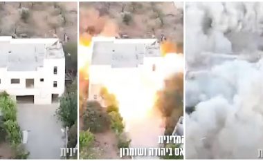 Izraelitët e mbushin me eksplozivë shtëpinë e liderit të Hamasit në Bregun Perëndimor, e demolojnë për pak sekonda