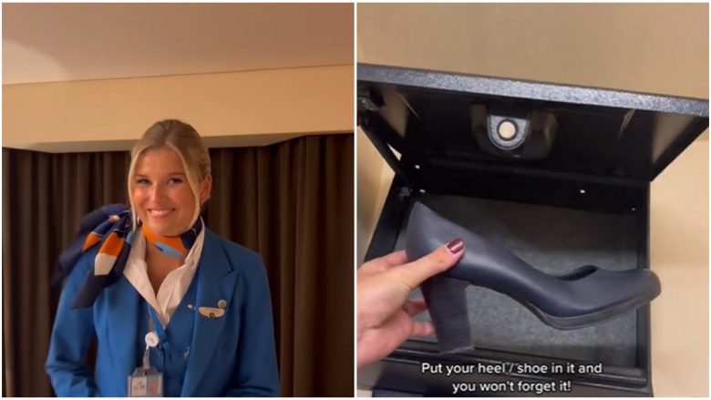 Stjuardesa nga Holanda tregon pse se duhet të lini gjithmonë një këpucë në kasafortën e dhomës së hoteleve kur udhëtoni