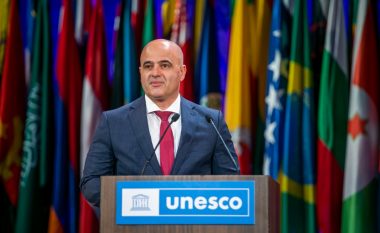 Kovaçevski në UNESCO: Maqedonia e Veriut është dukuri e rrallë multikulturore dhe kontribuon në një multilateralizëm efektiv