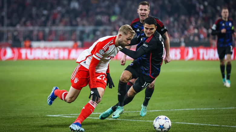 Bayern Munichu ndalet në shtëpi nga Copenhaga